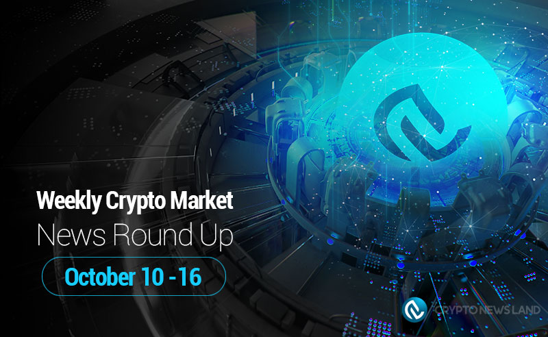 weekly Crypto Round Up oct 10 to oct 16