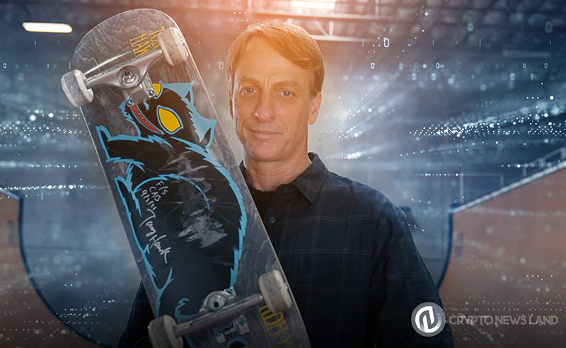 Tony Hawk to Auction NFTs With Physical Skateboards