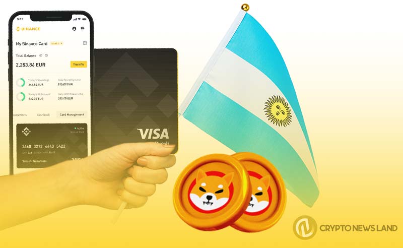 Binance Argentina Visa Card Now Supports Shiba Inu