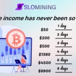 Earning $300+ Daily with Slomining Cloud Mining