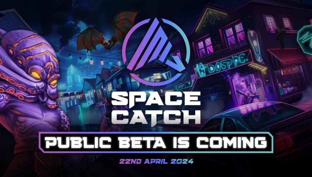 SpaceCatch Public Beta is coming on 22nd April 2024. The biggest GameFi event of this month is here!