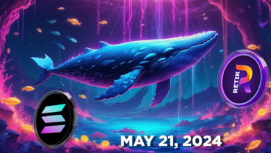 Whale Interest Shifts from Solana (SOL) to New Crypto Retik Finance (RETIK) Ahead of May 21 Exchange Listings