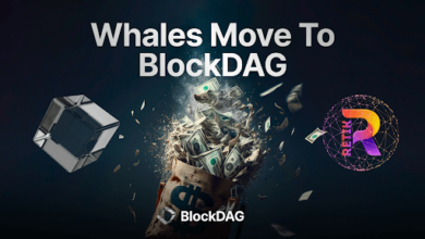 BlockDAG Surges with $34.7 Million Increase, Boosting Price by 800%; Retik Finance Price Drops 23% Following DigiFinex Listing