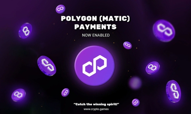 CryptoGames Now Supports Polygon (MATIC) Deposits!