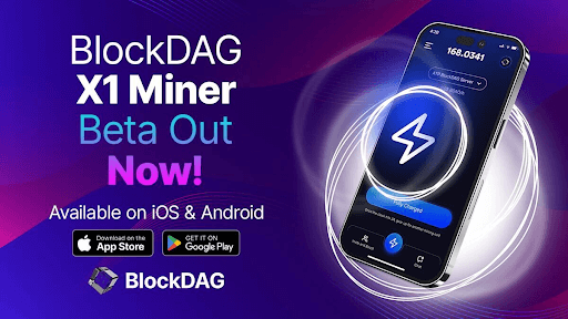 BlockDAG's X1 Miner App Hype Pushes Presale To $52.2 Million While Monero Faces Privacy Concerns & VeChain Struggles