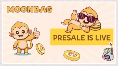 MoonBag’s Top Meme Coin Presale raises $3.4Mn while Stacks and Cardano Battle Price Sinking and Investor Churn