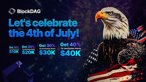 BlockDAG Rocks Crypto World with Explosive 4th of July Celebratory 40% Bonus; Insights on Chainlink Price Prediction & Avalanche Rally