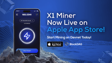 BlockDAG X1 Miner App Now Available on App Store, Presale Reaches $60M with Bitcoin ETF and Cardano Updates