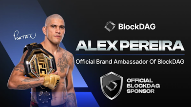 Ethena and ETH Growth Picks Up But Best Crypto to Buy BlockDAG Signs UFC Champion Alex Pereira as Brand Ambassador