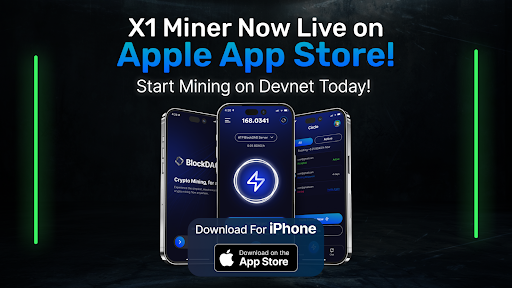 Turn Your iPhone into a $600 Daily Miner with BlockDAG’s X1 App – Effortless Setup as XRP & Chainlink Falter