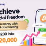 Achieve financial freedom by earning with ION cloud mining: turn $200 into $20,000