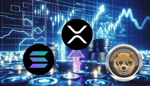 XRP Topples Over Solana, Dogen Prepares to Take Over Cardano's Bullish Momentum With 1,300% Price Surge