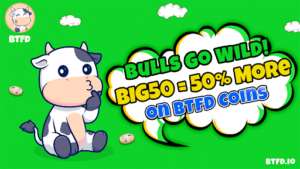 Best Meme Coins to Buy and Hold for Short Term: BTFD Coin’s BIG50 Deal Shines Bright Alongside Shiba Inu and Comedian’s Hype