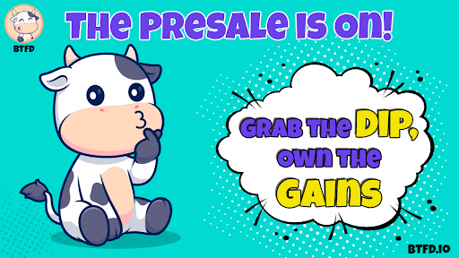 Best new meme coins to join this month BTFD Coin presale price