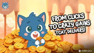 Troller Cat Drops a Classic Rickroll and an 18× Boom – The Best Crypto to Stake, While Dogecoin and FLOKI Crumble