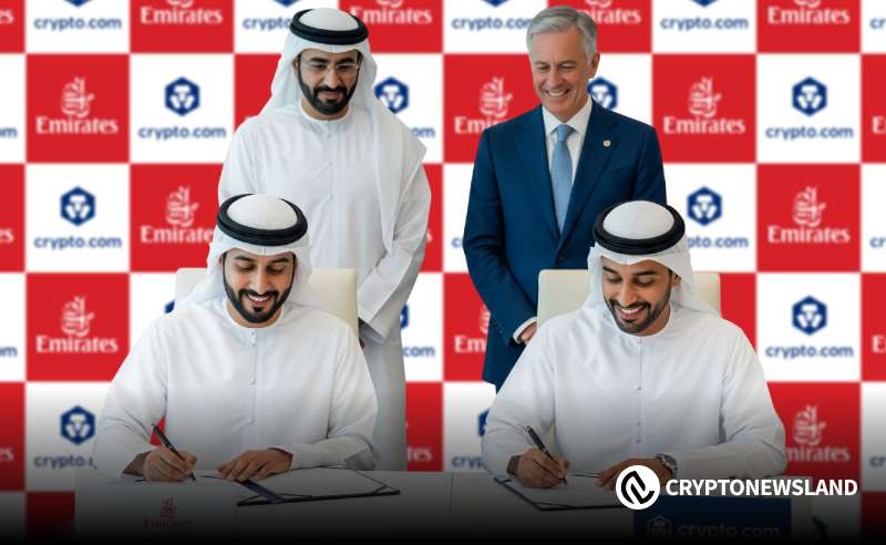 Emirates to Accept Crypto Payments by 2026 Through Partnership with Crypto.com