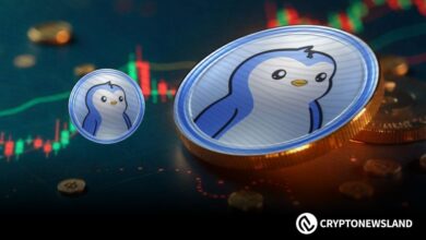 PENGU Drops 7.5% as Memecoin Selloff Puts Key Support at Risk