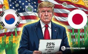 Trump Imposing 25% Tariff on Japan and South Korea Not Expected to Harm Stock and Crypto Markets