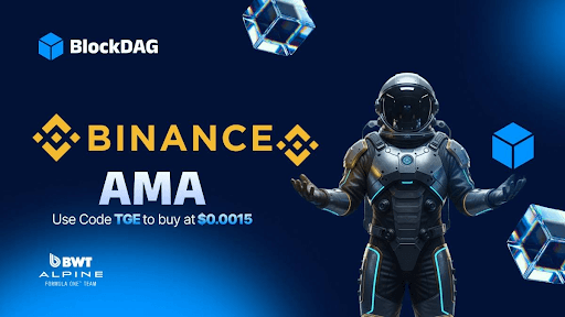 Stellar & Ethereum Rally While BlockDAG’s BWT Alpine Formula 1® Team Partnership & $0.0015 Entry Drive Market Excitement