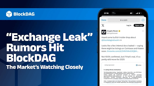 XRP Weakens as LINK Eyes $30; While BlockDAG’s Coinbase–Kraken Leaks & Massive $435M+ Presale Headline