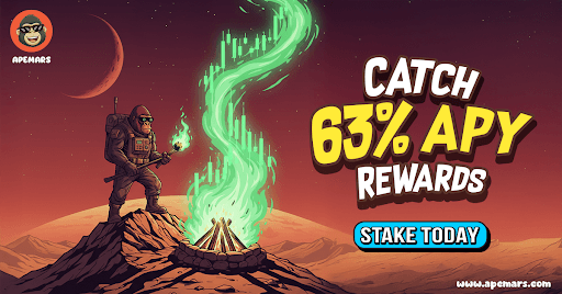 APEMARS Stage 2 Selling Fast – Secure Your Spot in This Best Crypto to Buy Now, as Shiba Inu and Fartcoin Trend