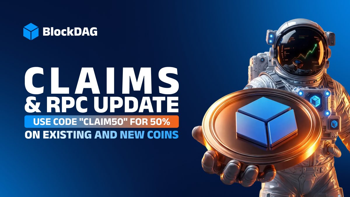 224,486 Wallets Claimed, 50% Extra BDAG: BlockDAG Pulls Ahead as Hyperliquid Slips and Hedera Jumps 7.25%