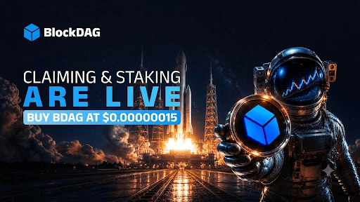 Nearly 10B Tokens Already Staked: BlockDAG $0.00000015 Claim Window Closes Soon, As XRP & HYPE Stumble