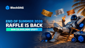 BlockDAG Launches $3M USDT Raffle at $0.0000017, While XRP & Dogecoin Test Key Support Levels  